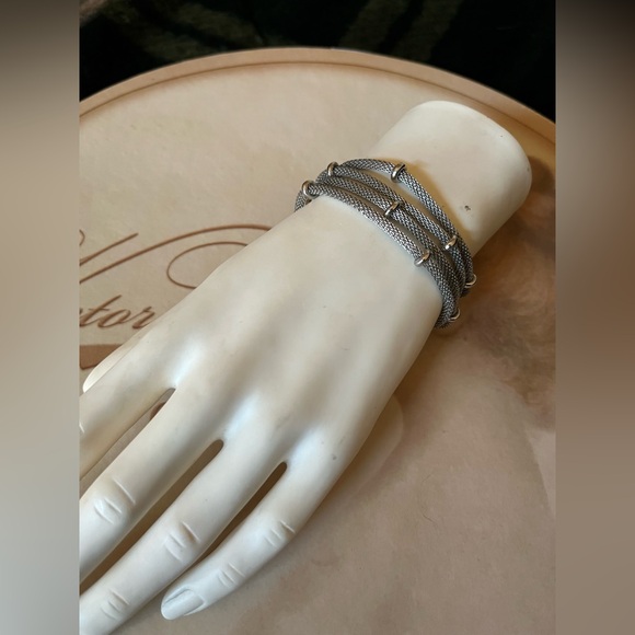 Anne Klein Jewelry - Anne Klein Silver Mesh Bracelet